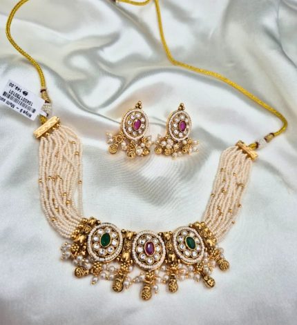 Nitya 9 - Multi colour choker – Sims Blossoms UAE