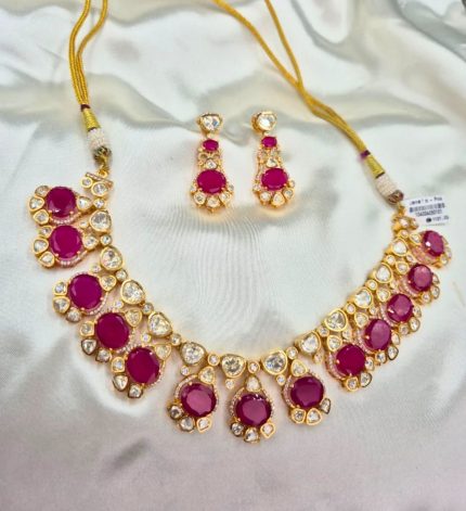 Kala - Premium kundan set – Sims Blossoms UAE