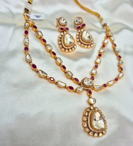 Shahi Ct Premium Kundan Set – Sims Blossoms UAE