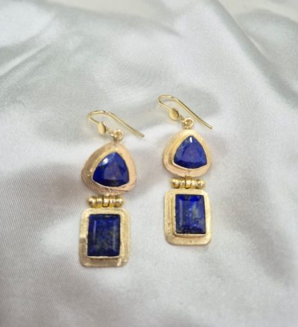 Lapis Earrings – Sims Blossoms UAE