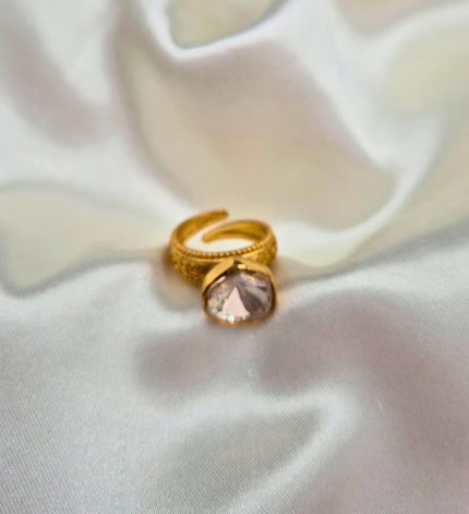 Diana1 - Gold Ring – Sims Blossoms UAE