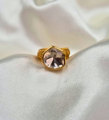 Diana1 - Gold Ring – Sims Blossoms UAE