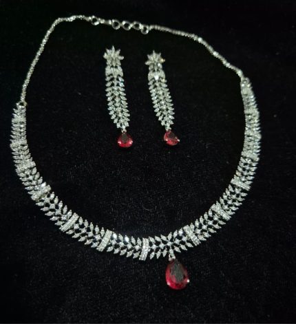 Myra Silver Base - A Grade Zircon Set – Sims Blossoms UAE