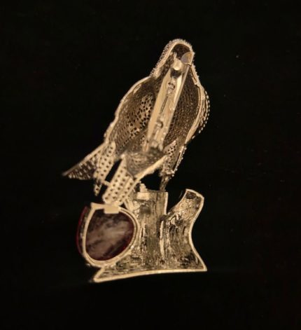 Bro Falcon Silver Brooch – Sims Blossoms UAE