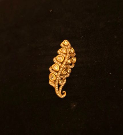 Broach11 - Gold – Sims Blossoms UAE