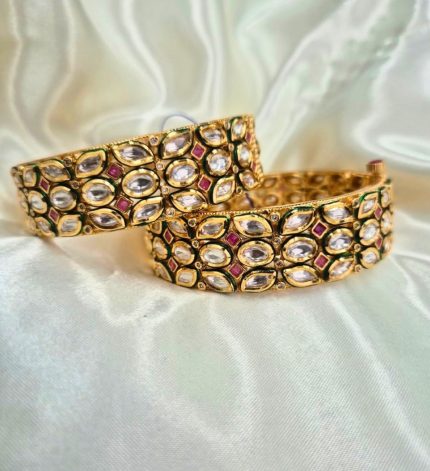 Polki Bangle – Sims Blossoms UAE