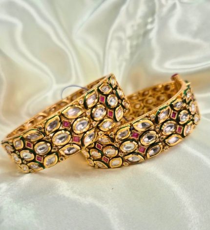 Polki Bangle – Sims Blossoms UAE